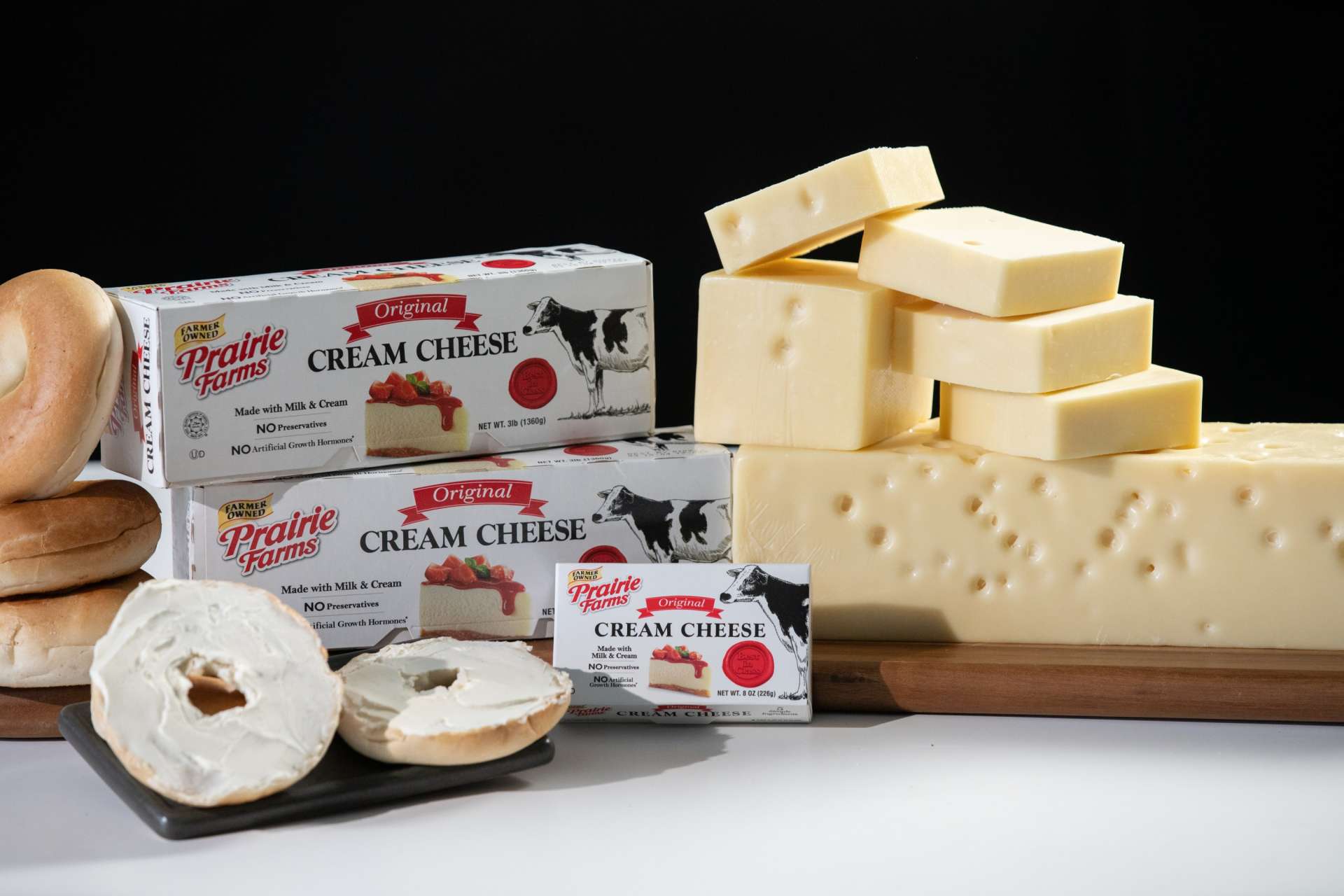 Luana Cream Cheese & Swiss